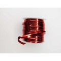 Wire, Plastic Coated, Red, 1pc - 1 Meter