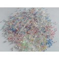 Rhinestones, Mixed Colours, Clear Back, Mixed Sizes, ±100pc