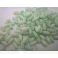 Cat`s Eye Beads, Oval, Shades Of Green, ±8mm x 4mm, ±12pc