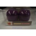 Microwave Egg Cookers, 1 Set / 2pc, Purple