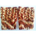 Boot Cuffs, Wool, Crochet, Handmade, One Of A Kind, Shades Of Winter, 1 Pair