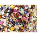 Shell Beads, Mixed, Mixed Colours - Shapes & Sizes, ±50pc