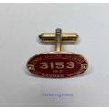Suid Afrikaanse Spoorwee, Lapel / Wapen, Klas 15F, No: 3153, See Photo`s For More Info, 1pc
