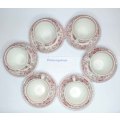 Vintage Tea Set, 6 Cups And Saucers, Royal Staffordshire, Windsor, W.R. Midwinter LTD, See Photos