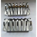 Stainless Steel Toast Rack, Serving 6 Slices Toast, 160mm x 70mm, See Photo`s