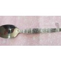 Server Spoon, Beaded, White, 255mm x 69mm, 1pc, See Photos