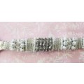 Server Spoon, Beaded, White, 255mm x 69mm, 1pc, See Photos