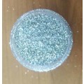 Nail Art, Glitter In Container, Silver, 1pc