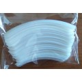 Nail, Tips, Non Cut Out, French White, 20pc, See Photo