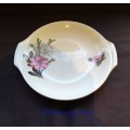 Vintage Grindley Platter Plate, Flower Theme , Made In England, 235mm x 262mm