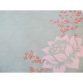Scapbook Printed Paper, Printed 30cm x 30cm, Flower Design, Green, 1pc