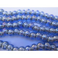 Other beads, Pandora Beads, Blue AB, 10mm, 4pc