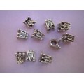 Other beads, Pandora Spacer, Crown, Metal Nickel Colour, 8mm, 2pc