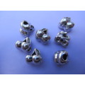 Other beads, Pandora Spacer, Cherries, Metal Nickel Colour, 13mm, 2pc