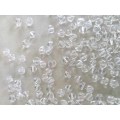 Acrylic Beads, Bicone, Clear, 4mm, ±50pc