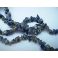 Semi-Precious Beads, Chips, Lapis Lazuli, Small Size Chips, ±40cm, 1 x String