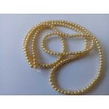 Glass Pearls, Shiny Yellow, 4mm, ±210pc