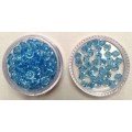 Swarovski Crystal Bicone, Blue, 5mm, 1pc