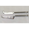Twin Set Cheese Knives, Solid Stainless Steel, Lenght ±21,5cm Weight 120g, See Photo`s For More Info