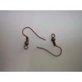 Findings, Earrings, Shepherds Hook, Copper, ±50pc