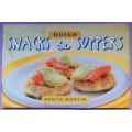 Quick Snacks & Suppers, Robyn Martin, 48Pg, 42Rec, Paperback,  +A5