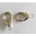 Clasps, Silver (Colour) Lobster Clasp, 31mm, 2pc