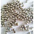 Metal Beads, Oval, Metal, Nickel, 5mm x 4mm, ±20pc