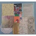 Paper Crafts Scrapbooking And Card Making Items As Per List Bellow, See Photos
