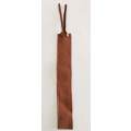 Bookmarks, Brown Leather, 18cm, Handmade Leather Product, Unique, 1pc