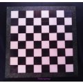 Marble Chess Set With Marble Pieces, Good Condition, Size - 410mm x 410mm x 15mm, King - 85mm