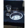 Glass Bowls / Dish / Water / Juice Jug, See Photos For Info, 1 Lot
