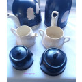 Beverley Tableware, Staffordshire, 4pc Tea Set With Hot Covers, Made In Engeland, Design No. 884646