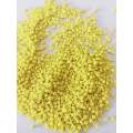 Glass Beads, Seedbeads, Yellow, 11/0, 13gr