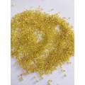 Glass Beads, Seedbeads, Golden Yellow, Silver Lined, 11/0, 13gr