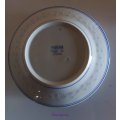 Chinese Rice Grain - 6 x Rice Eyes Blue And White Side Plates, Dia 150mm, See Photo`s