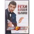 Johnny English, He Knows No Fear, He Knows No Danger, He Knows Nothing, DVD