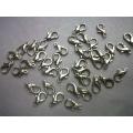 Clasps, Lobster Clasp, Nickel,  10mm, 8pc
