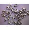 Clasps, Lobster Clasp, Nickel,  14mm, 8pc