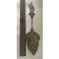 Ornate antique  cake lifter