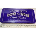 Cadbury`s chocolate tin