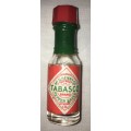 Mini Tobasco sauce bottle
