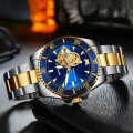 New MEGALITH Automatic wristwatch Mechanical Movement Luxury Business Watch