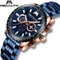 2020 MEGALITH Chronograph Multi Dial Working Powerful Waterproof Luxury Mens Watch