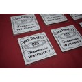 Set of 6 Jack Daniels Coasters