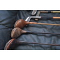 8 Old Golf Clubs