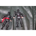 2x Ninja Action Figures