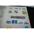Stamp Album with Assorted Stamps 300 plus