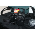 Sigma SA5 Film Camera with 2 Lenses