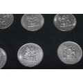 R1 coin`s 1978 x 7