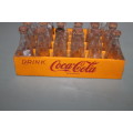 Mini Coke Crate with Bottles
